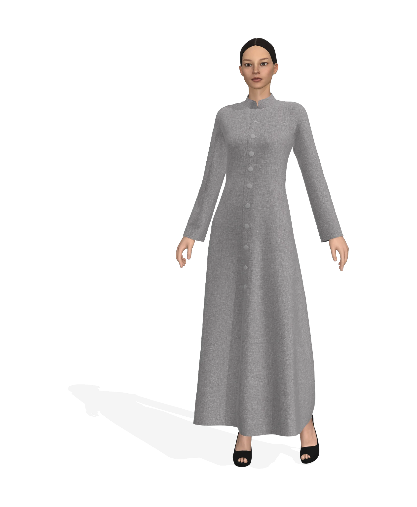 KDscion p3 full sleeve overall dress